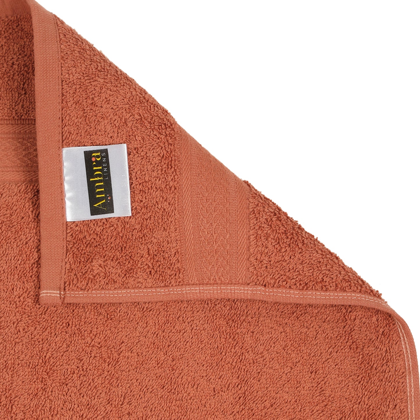 Premium Rust Colour 500 GSM 100% Cotton Bath Towel