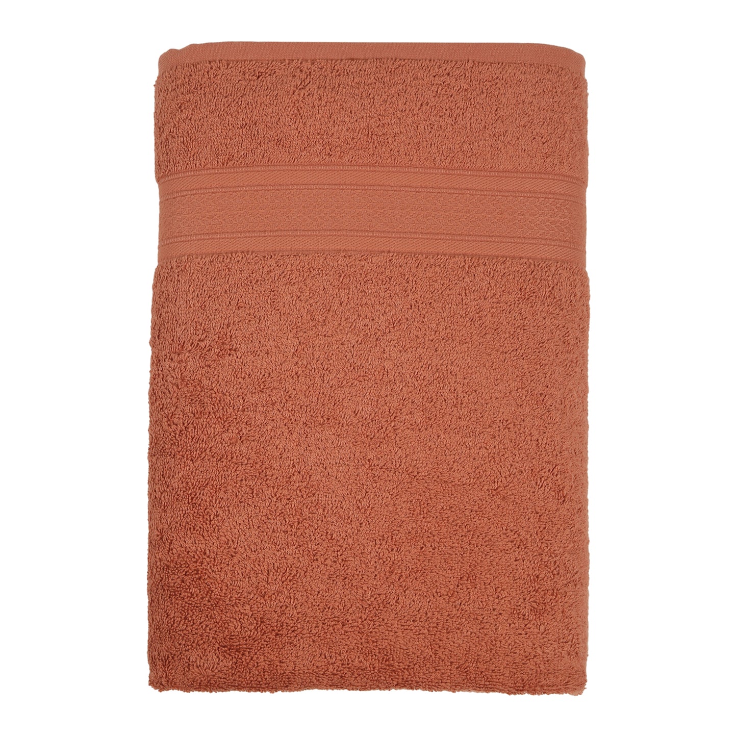 Premium 500 GSM 100% Cotton Rust Colour Hand Towels (Pack of 4)