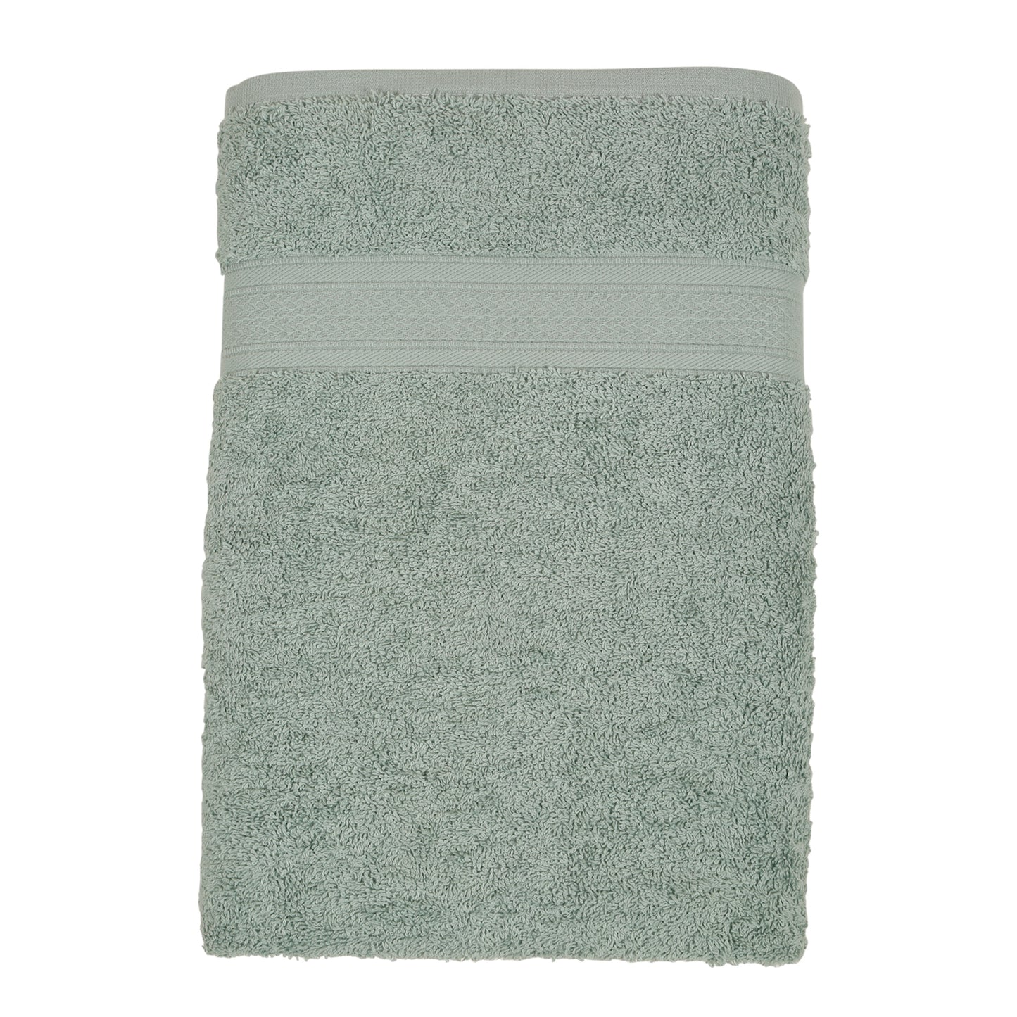 Premium 500 GSM 100% Cotton Aqua Green Colour Hand Towels (Pack of 4)