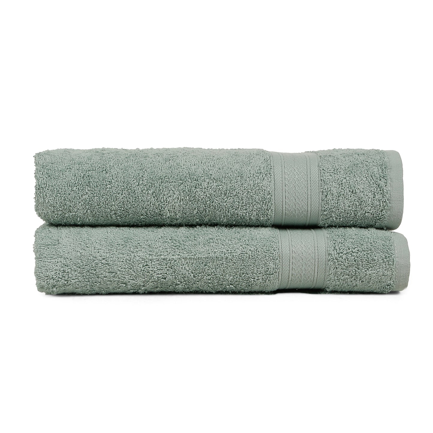Premium Aqua Green Colour 500 GSM 100% Cotton Bath Towel