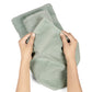 Premium 6 Piece Aqua Green Colour Cotton Towel Set (Bath, Hand & Face)