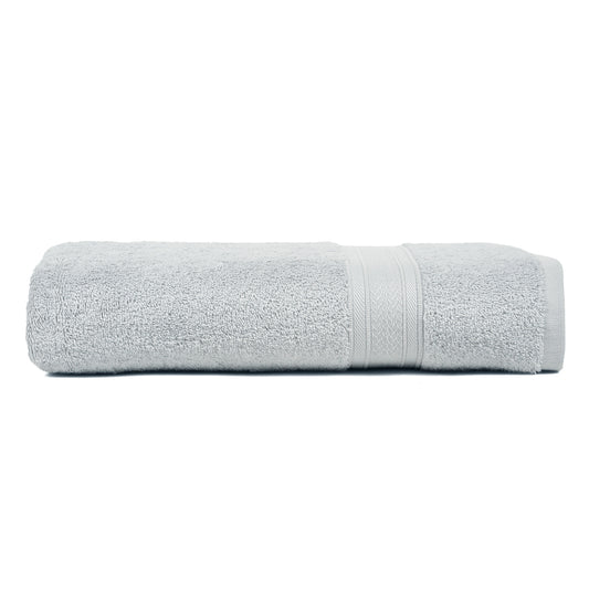 Premium Light Grey Colour 500 GSM 100% Cotton Bath Towel