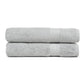 Premium Light Grey Colour 500 GSM 100% Cotton Bath Towel
