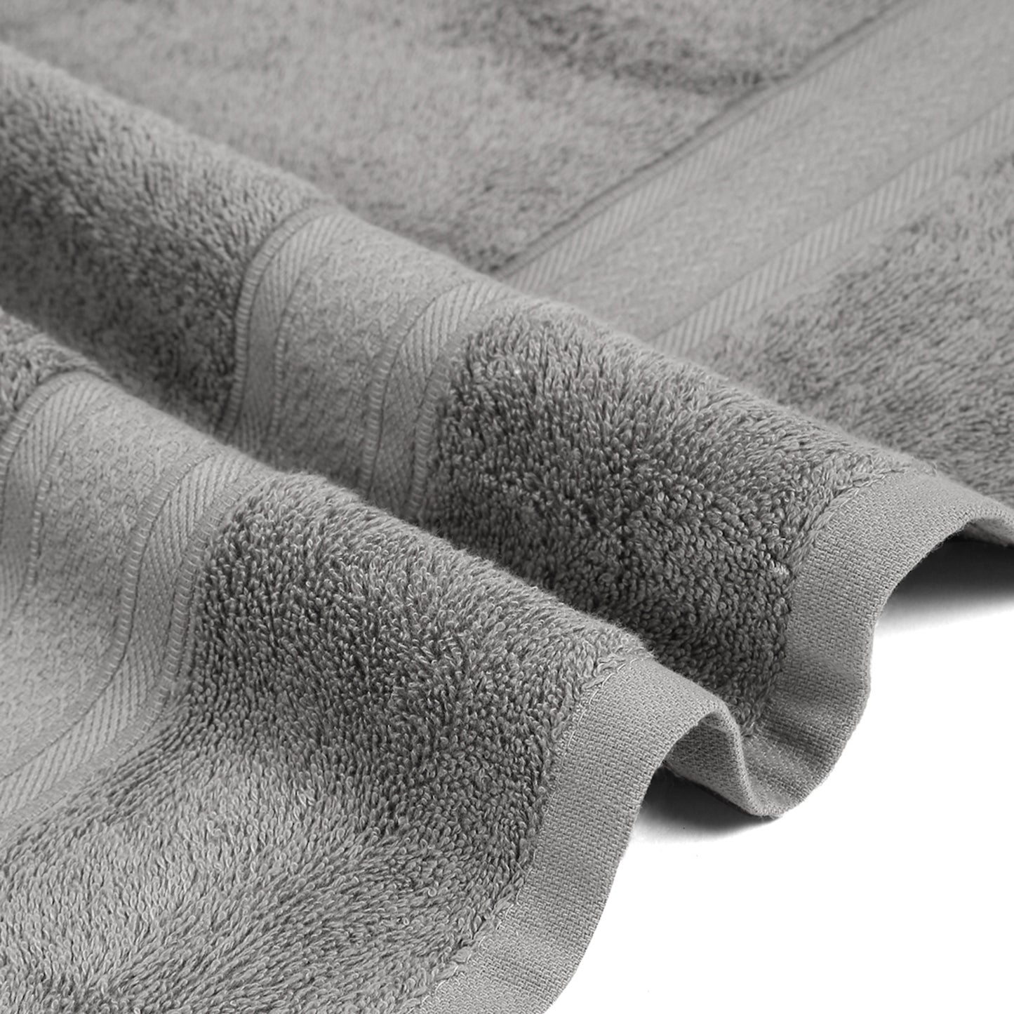 Premium Dark Grey Colour 500 GSM 100% Cotton Bath Towel