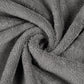 Premium 500 GSM 100% Cotton Dark Grey Colour Hand Towels (Pack of 4)