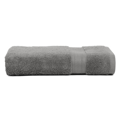Premium Dark Grey Colour 500 GSM 100% Cotton Bath Towel