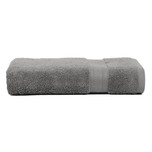 Premium Dark Grey Colour 500 GSM 100% Cotton Bath Towel
