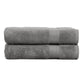 Premium Dark Grey Colour 500 GSM 100% Cotton Bath Towel