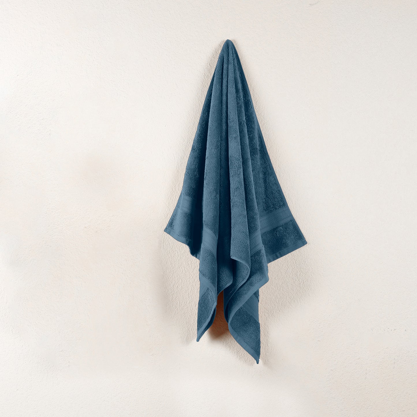 Premium Dark Blue Colour 500 GSM 100% Cotton Bath Towel
