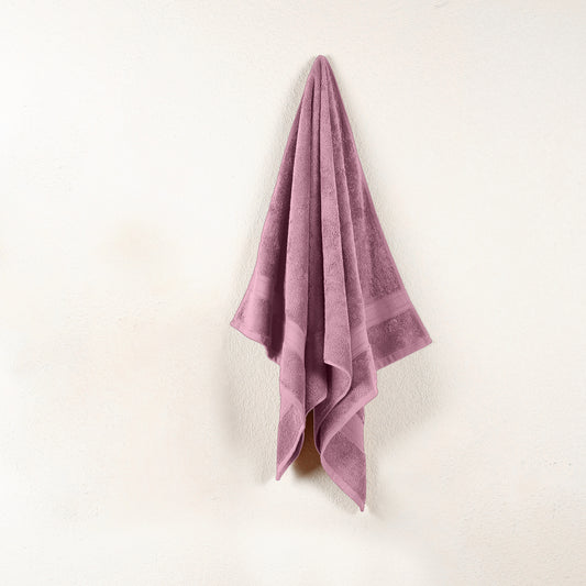 Premium Lilac Colour 500 GSM 100% Cotton Bath Towel