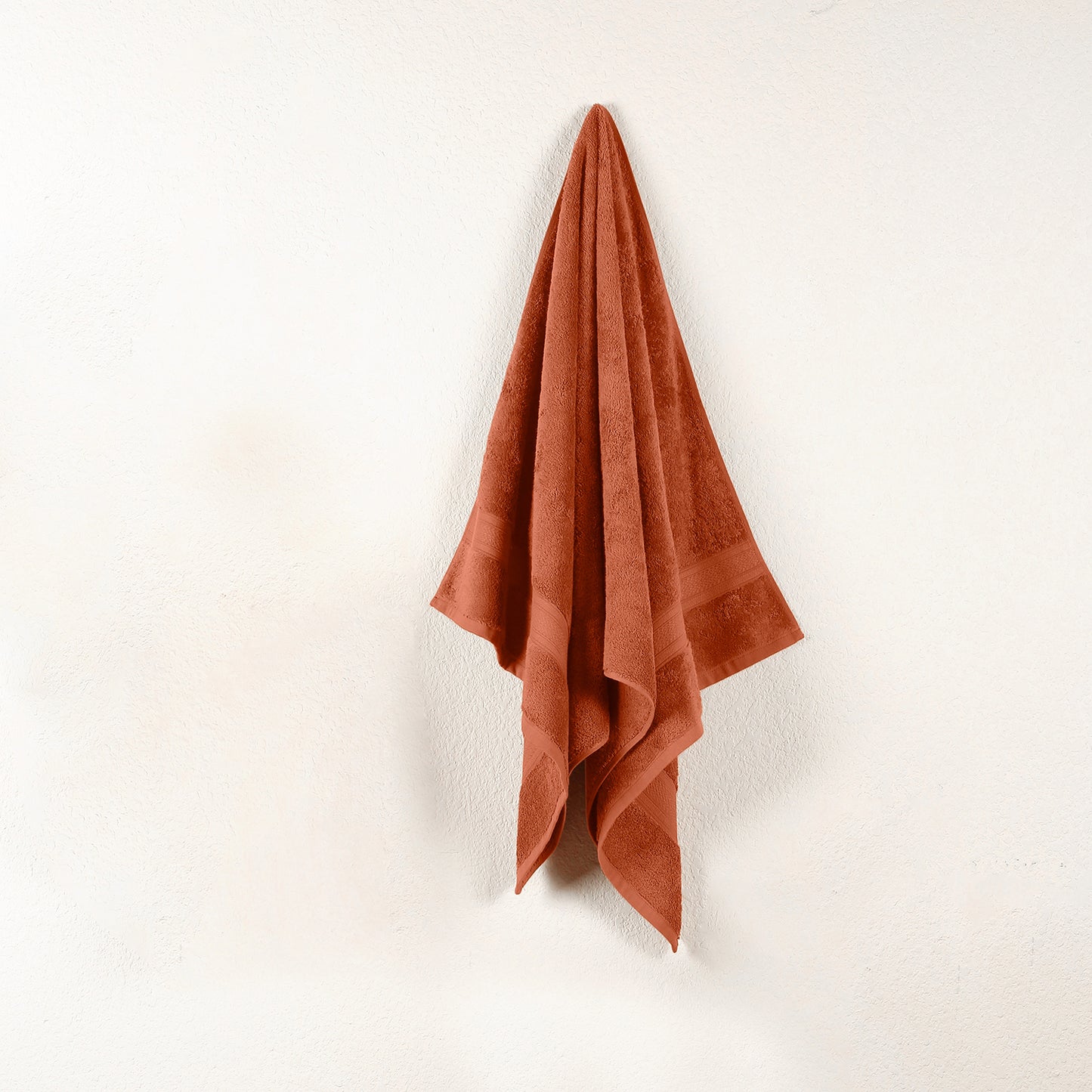 Premium Rust Colour 500 GSM 100% Cotton Bath Towel