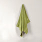 Premium Summer Green Colour 500 GSM 100% Cotton Bath Towel