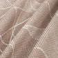 Beige Bedsheet with Geometric Poly Shape Print – 100% Cotton