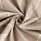 Beige Bedsheet with Geometric Poly Shape Print – 100% Cotton
