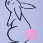 Rabbit Print Kids Bedsheet Set – 100% Cotton for Single Bed