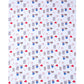 Doodle Print Kids Bedsheet Set – 100% Cotton, Single Bed
