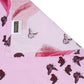 Doll Print Kids Bedsheet Set – 100% Cotton, Single Bed, Orange & Pink