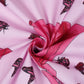 Doll Print Kids Bedsheet Set – 100% Cotton, Single Bed, Orange & Pink
