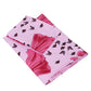 Doll Print Kids Bedsheet Set – 100% Cotton, Single Bed, Orange & Pink