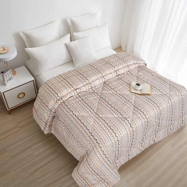 Multicolor Geometric Printed Comforter – 1 Piece