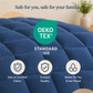 Solid Navy Blue Microfiber Comforter – 300 GSM All-Season AC Comforter & Blanket