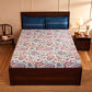 Paisley Printed Queen Flat Bedsheet with 2 Pillow Covers