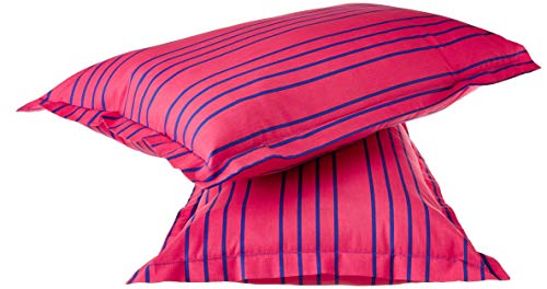 Multicolor Floral Printed Queen Flat Bedsheet with 2 Pillow Covers