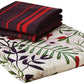 Botanical Printed Queen Flat Bedsheet with 2 Pillow Covers