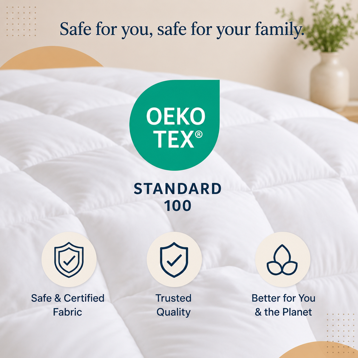 Solid White Microfiber Comforter – 300 GSM All-Season AC Comforter & Blanket