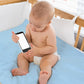 Ultra-Absorbent Waterproof Baby Mattress Protector – Soft, Quick-Dry, Washable & Reusable Crib & Toddler Bed Sheet Shield