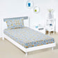 Abstract Printed Single Bedsheet with 1 Pillow Cover