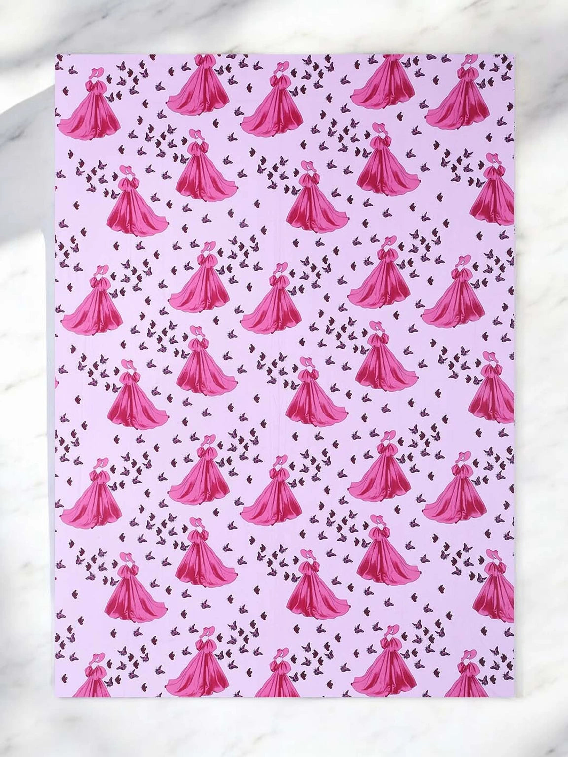 Cute Fairytale Theme Princess Print Kids Bedsheet with Pillow Cover