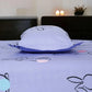 Cute Bunny Print Kids Bedsheet with Pillow Cover
