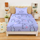 Cute Bunny Print Kids Bedsheet with Pillow Cover