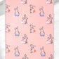 Cute Bunny Print Kids Bedsheet with Pillow Cover